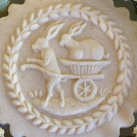 rabbit brings easter bunny springerle cookie emporium anis paradies
