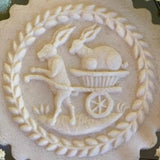 rabbit brings easter bunny springerle cookie emporium anis paradies
