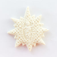 radiant star Christ child springerle cookie mold