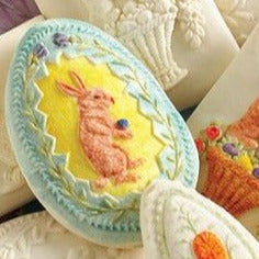 rick rack ric rabbit easter springerle cookie mold egg