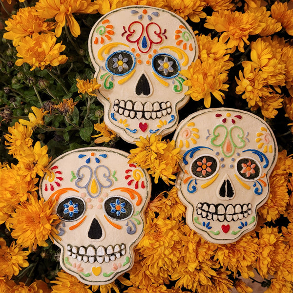 sugar skull cookies springerle emporium