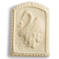 7 swans swimming springerle cookie mold