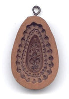 egg with flower springerle cookie mold