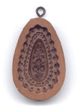 egg with flower springerle cookie mold