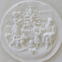 victorian christmas springerle cookie mold house on the hill