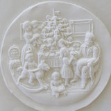 victorian christmas springerle cookie mold house on the hill