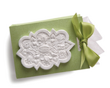 paper cast card wedding springerle cookie mold
